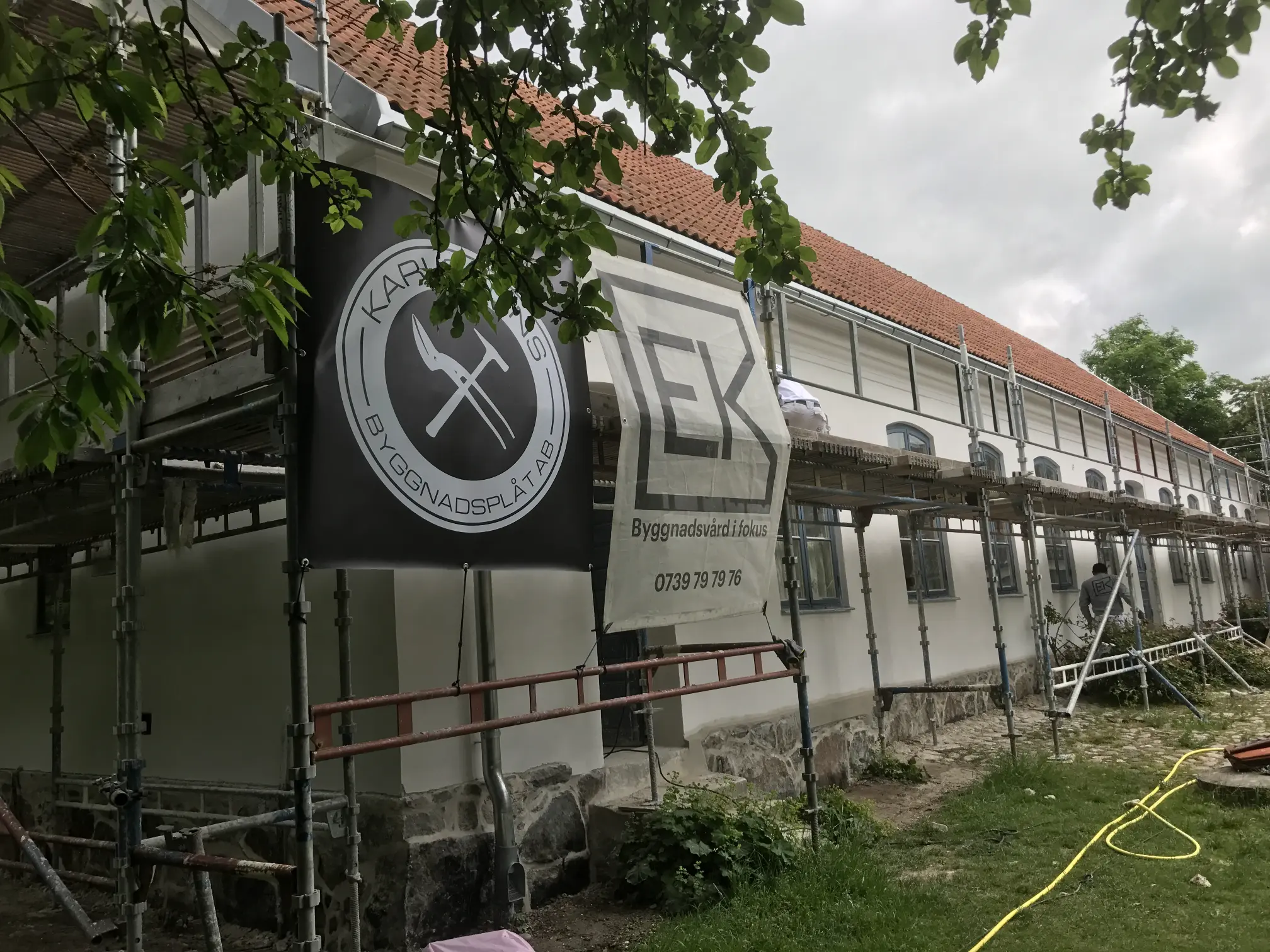 Karlssons byggnadsplåt AB arbetar med plåtdetaljer på kulturbyggnader runt om i Skåne